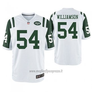 Maglia NFL Game New York Jets Avery Williamson Bianco