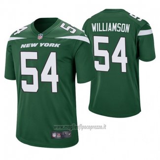 Maglia NFL Game New York Jets Avery Williamson Verde 60 Anniversario