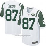 Maglia NFL Game New York Jets Decker Bianco