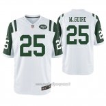 Maglia NFL Game New York Jets Elijah Mcguire Bianco