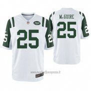 Maglia NFL Game New York Jets Elijah Mcguire Bianco