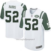Maglia NFL Game New York Jets Harris Bianco