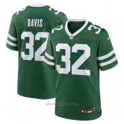 Maglia NFL Game New York Jets Isaiah Davis Verde