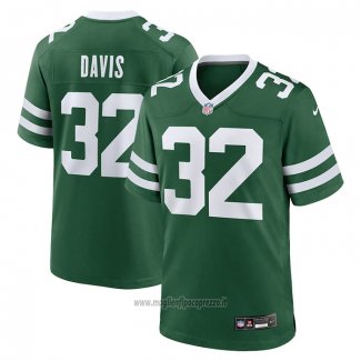 Maglia NFL Game New York Jets Isaiah Davis Verde
