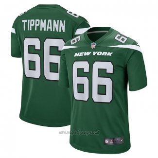 Maglia NFL Game New York Jets Joe Tippmann Verde