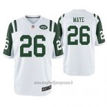 Maglia NFL Game New York Jets Marcus Maye Bianco