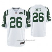 Maglia NFL Game New York Jets Marcus Maye Bianco