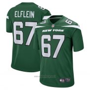 Maglia NFL Game New York Jets Pat Elflein Verde