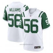 Maglia NFL Game New York Jets Quincy Williams Alternato Bianco