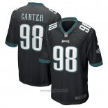 Maglia NFL Game Philadelphia Eagles Jalen Carter Alternato Nero