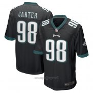 Maglia NFL Game Philadelphia Eagles Jalen Carter Alternato Nero