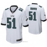 Maglia NFL Game Philadelphia Eagles Zach Brown Bianco