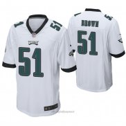 Maglia NFL Game Philadelphia Eagles Zach Brown Bianco