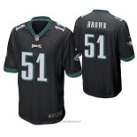 Maglia NFL Game Philadelphia Eagles Zach Brown Nero