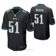 Maglia NFL Game Philadelphia Eagles Zach Brown Nero