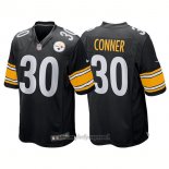 Maglia NFL Game Pittsburgh Steelers 30 James Conner Nero