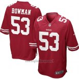 Maglia NFL Game San Francisco 49ers Bowman Rosso
