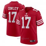 Maglia NFL Game San Francisco 49ers Chris Conley Rosso