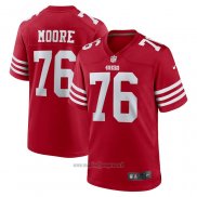 Maglia NFL Game San Francisco 49ers Jaylon Moore Blu