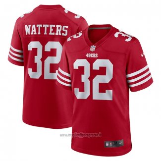 Maglia NFL Game San Francisco 49ers Ricky Watters Retired Rosso