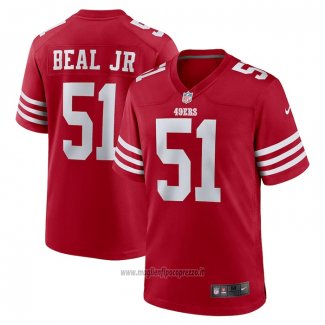 Maglia NFL Game San Francisco 49ers Robert Beal JR Rosso