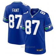 Maglia NFL Game Seattle Seahawks Noah Fant Throwback Blu