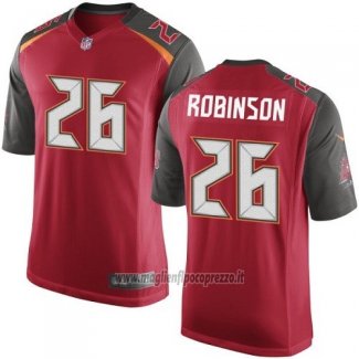 Maglia NFL Game Tampa Bay Buccaneers Robinson Rosso