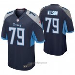 Maglia NFL Game Tennessee Titans 79 Isaiah Wilson Blu