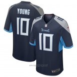Maglia NFL Game Tennessee Titans Vince Young Retired Blu