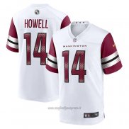 Maglia NFL Game Washington Commanders Sam Howell Bianco