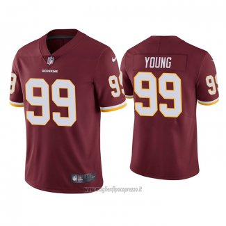 Maglia NFL Game Washington Commanders Chase Young 2020 Vapor Rosso