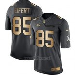Maglia NFL Gold Anthracite Cincinnati Bengals Eifert Salute To Service 2016 Nero