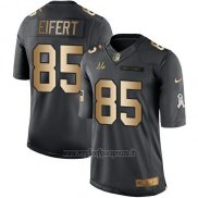 Maglia NFL Gold Anthracite Cincinnati Bengals Eifert Salute To Service 2016 Nero