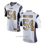 Maglia NFL Gold Game New England Patriots Hightower Bianco