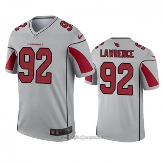 Maglia NFL Legend Arizona Cardinals Rashard Lawrence Inverted Grigio