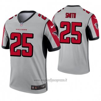 Maglia NFL Legend Atlanta Falcons 25 Ito Smith Inverted Grigio