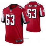 Maglia NFL Legend Atlanta Falcons Chris Lindstrom Rosso Nero