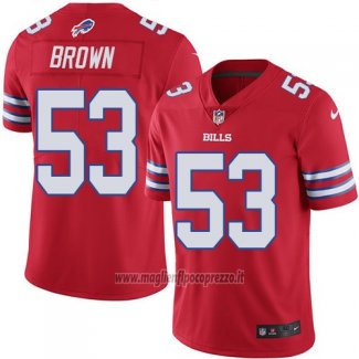 Maglia NFL Legend Buffalo Bills Brown Rosso