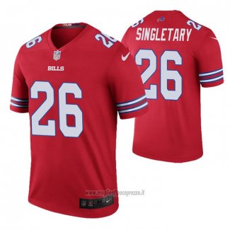 Maglia NFL Legend Buffalo Bills Devin Singletary Color Rush Rosso