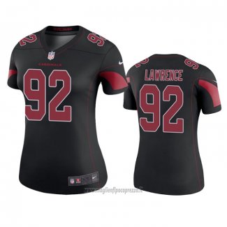 Maglia NFL Legend Donna Arizona Cardinals Rashard Lawrence Nero