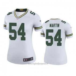 Maglia NFL Legend Donna Green Bay Packers Kamal Martin Bianco Color Rush