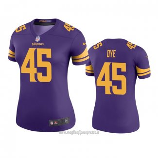 Maglia NFL Legend Donna Minnesota Vikings 45 Troy Dye Viola