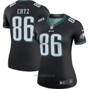 Maglia NFL Legend Donna Philadelphia Eagles Zach Ertz Nero