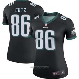 Maglia NFL Legend Donna Philadelphia Eagles Zach Ertz Nero