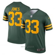 Maglia NFL Legend Green Bay Packers Aaron Jones Alternato Verde