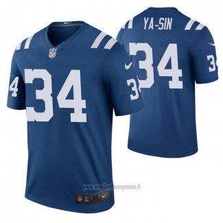 Maglia NFL Legend Indianapolis Colts Rock Ya-sin Color Rush Blu