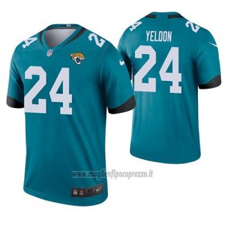 Maglia NFL Legend Jacksonville Jaguars T.j. Yeldon Verde Color Rush