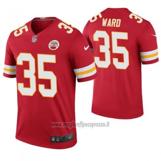 Maglia NFL Legend Kansas City Chiefs Charvarius Ward Rosso Color Rush