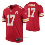 Maglia NFL Legend Kansas City Chiefs Mecole Hardman Color Rush Rosso