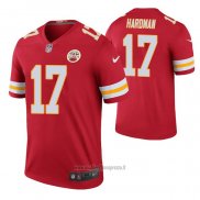 Maglia NFL Legend Kansas City Chiefs Mecole Hardman Color Rush Rosso
